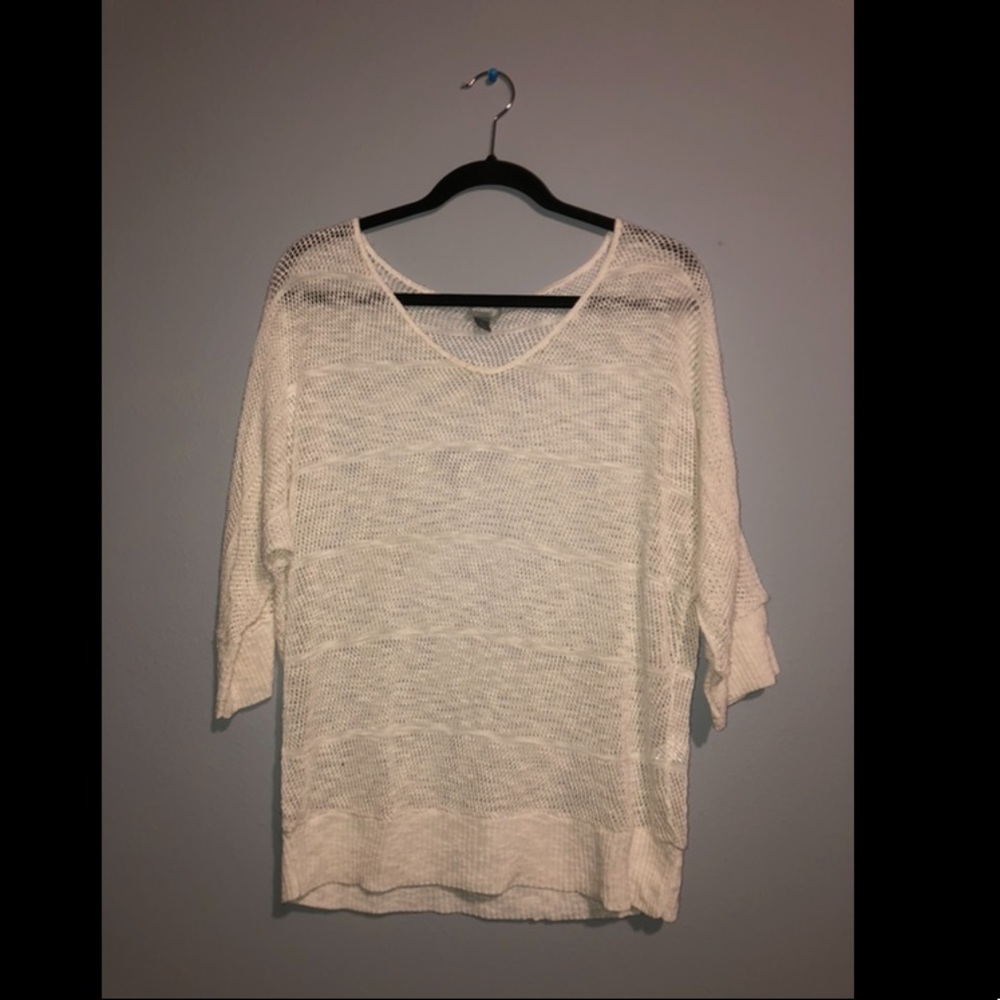 White sweater